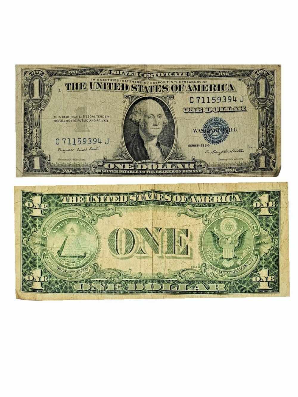 1935 Series G $1 SILVER CERTIFICATE